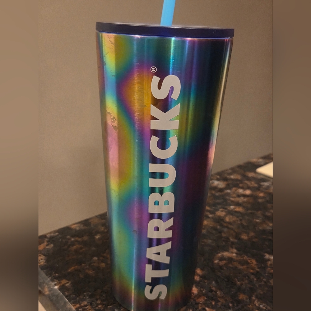 Starbucks Multicolor Metallic Tumbler - Picture 2 of 2